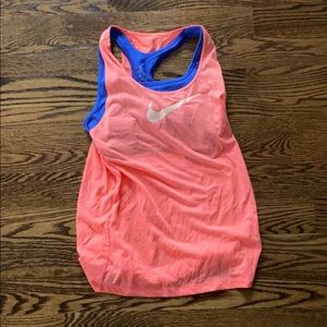 Bright Orange Nike Tank Top